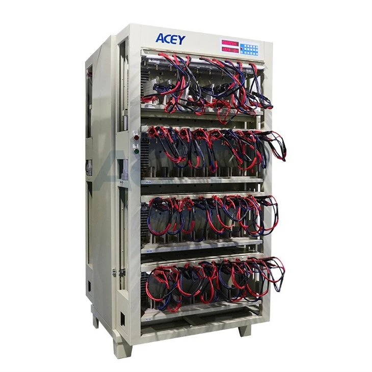 Battery Cell Formation Equipment With Alligator Clamps